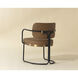 Jalen Milliken Cognac Dining Armchair